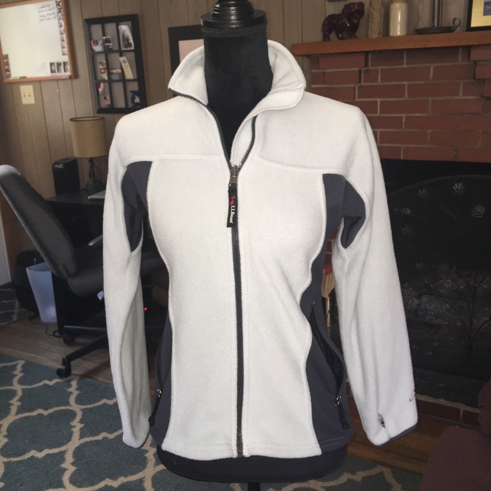 L.L Bean zip up Sweater